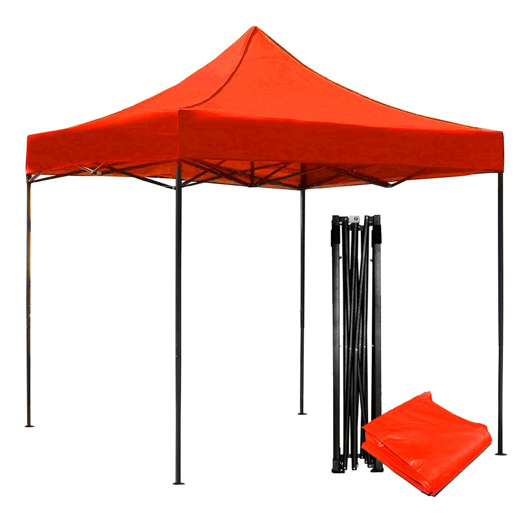 Carpa Toldo Plegable 2x2 M Jardin Reforzado Impermeable Lona