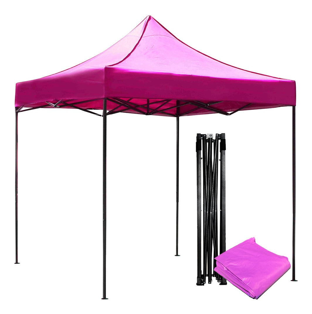 Carpa Toldo Plegable 2x2 M Jardin Reforzado Impermeable Lona