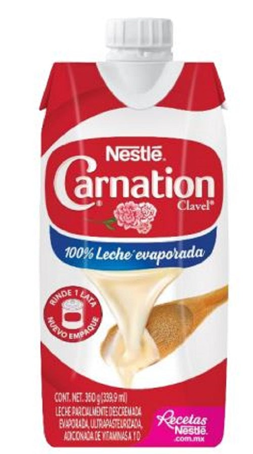 Leche Evaporada Carnation . lata 315 grs.