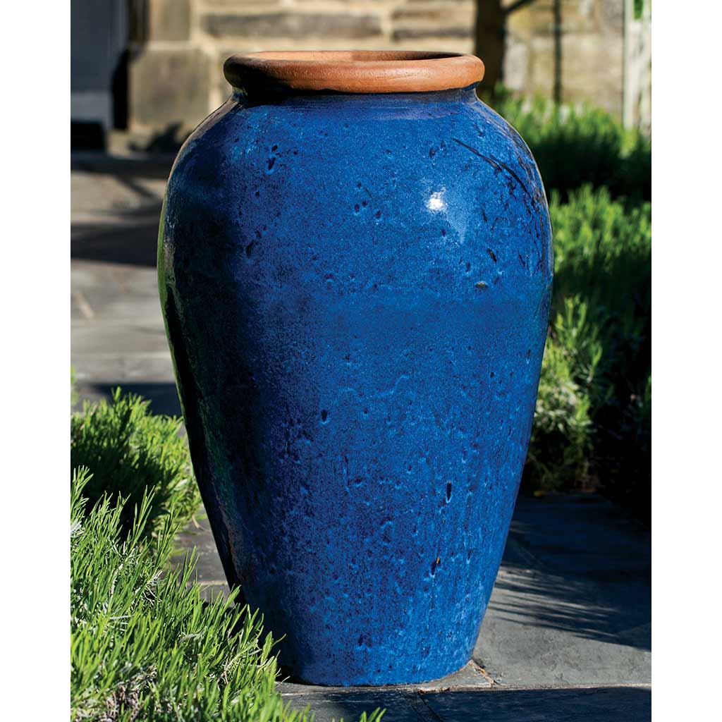 Sora Jar, Tall, Rustic Blue