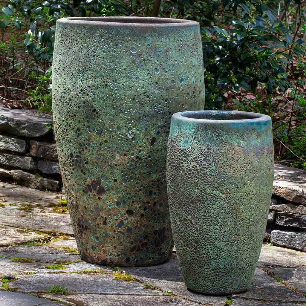 Symi Planter Set of 3 Glazed Garden Pots