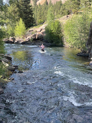 Fly fishing in the Colorado Rockies