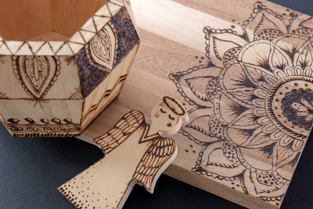Pyrography (Wood Burning) Session – Florida School of Woodwork