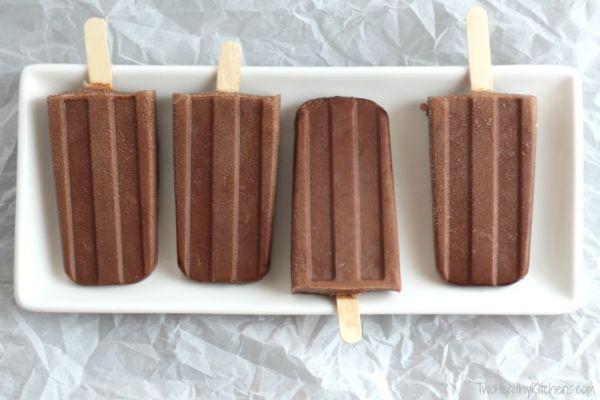 4 ingredient chocolate pops