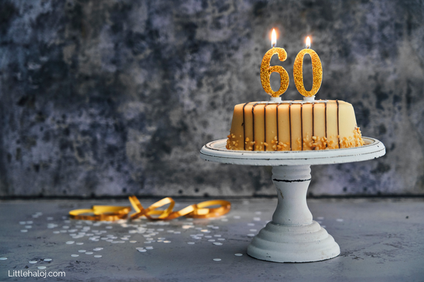 Birthday Cake Senior Citizen Isolated On Stock Photo 59485432 | Shutterstock