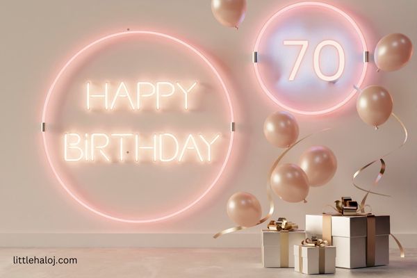 70th birthday decorations