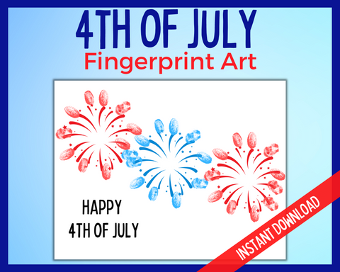 4th July Firecracker Art