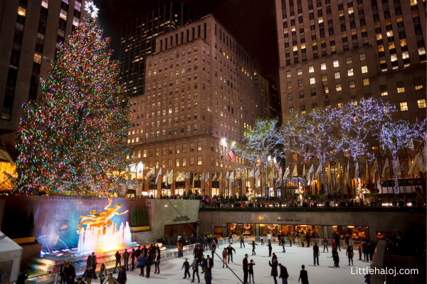 Ice Skating in Manhattan