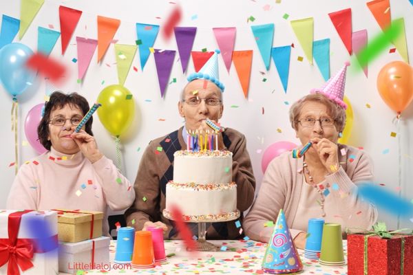 Senior Citizens Birthday Party