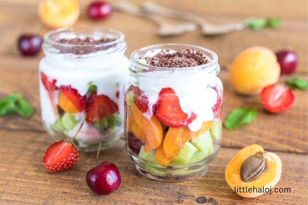 Fruit in Mason Jars