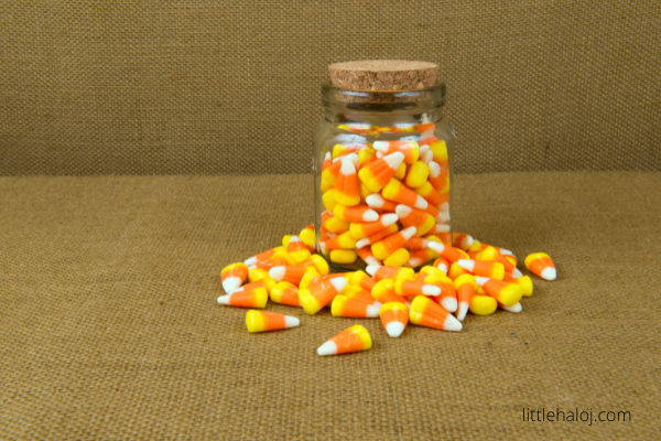 Candy Corn Guessing Jar Game