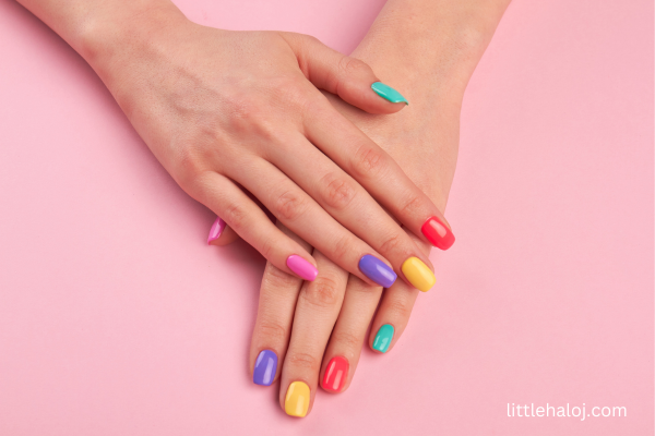 Colorful nail Design
