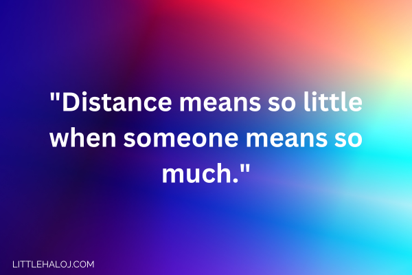 missing you long distance quotes