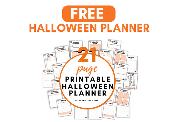 Free Halloween Planner