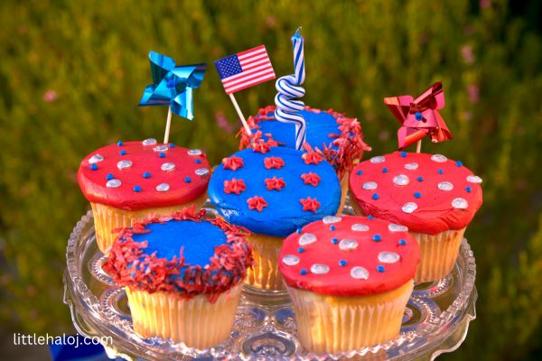 Labor Day Cupcakes