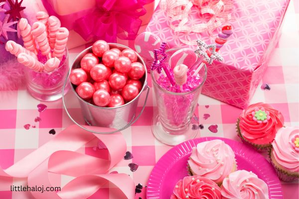 Pink Party Table