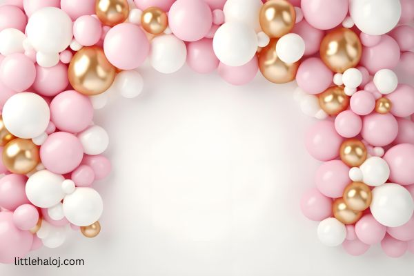 Pink Balloon Garland