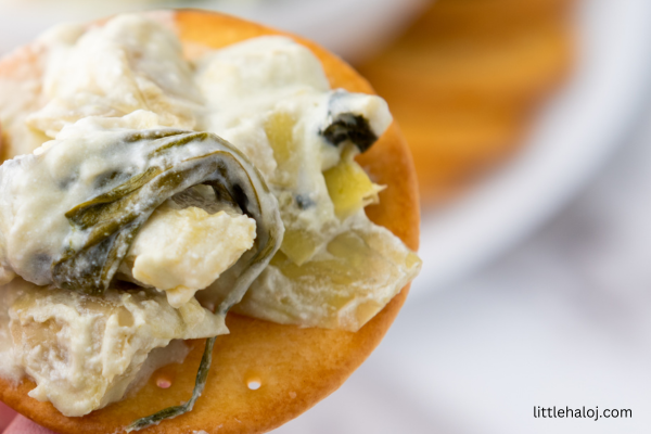 slow cooker spinach dip