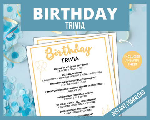 Fun Birthday Trivia for Everyone