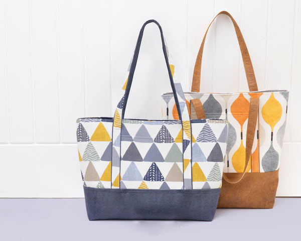 Freya Strappy Tote Bag PDF Sewing Pattern / Sewing Tutorial – Molko Studios
