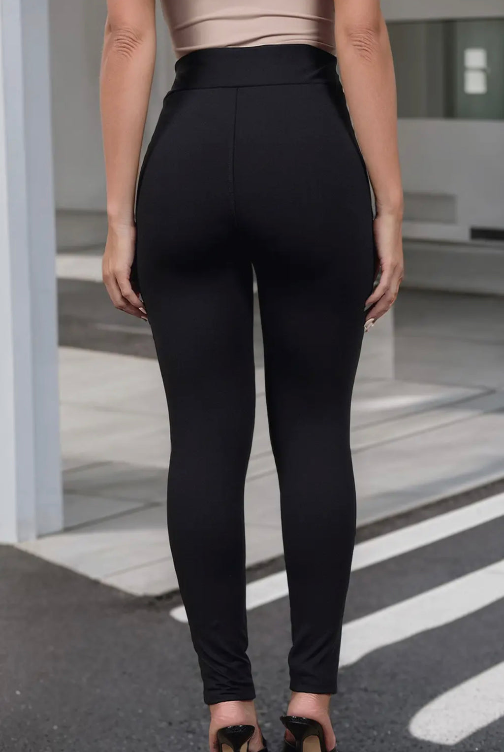 Câllas Luxury Leggings Mia, black, 5% Elastane, comfortable fit, – CÂLLAS  Milano