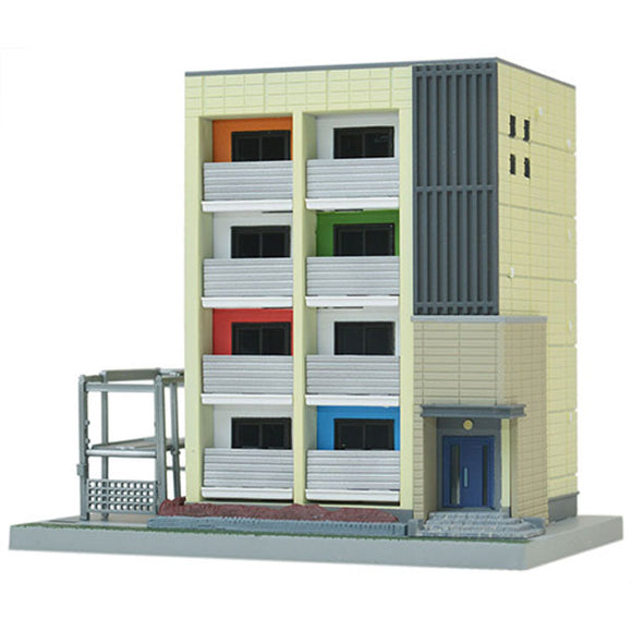 Building Collection 160-2 Designer Apartment 2: Tomytec Pre-painted Kit N(1:150) 301929