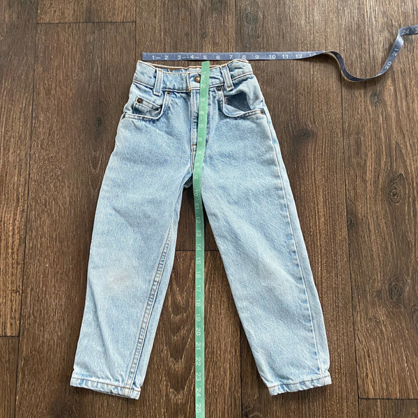 Vintage Light wash orange tab Levi's 550 jeans 5 slim – RunThatBack_Kids