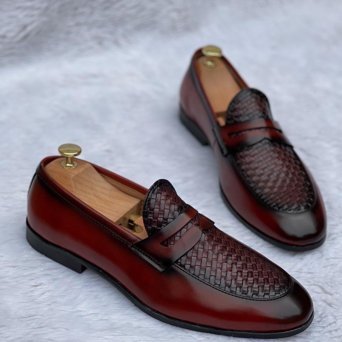 New Woven Moccasin Loafer For Office Wear And Casual Wear-JonasParamou ...