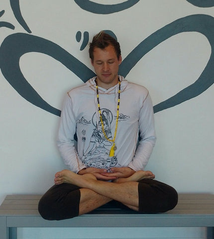 100 Mindfulness Gratitude Quotes Asivana Yoga Jack Utermoehl Meditating in YV Yoga Studio
