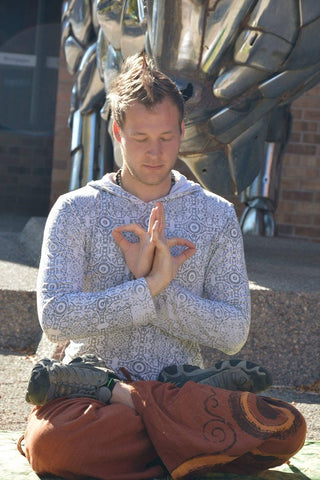 What is the Goal of Meditation Jack Utermoehl Meditating Mudra on Main Street