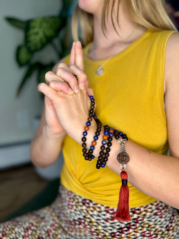 Yoga Mudras for Meditation Lauren with Kali Mudra
