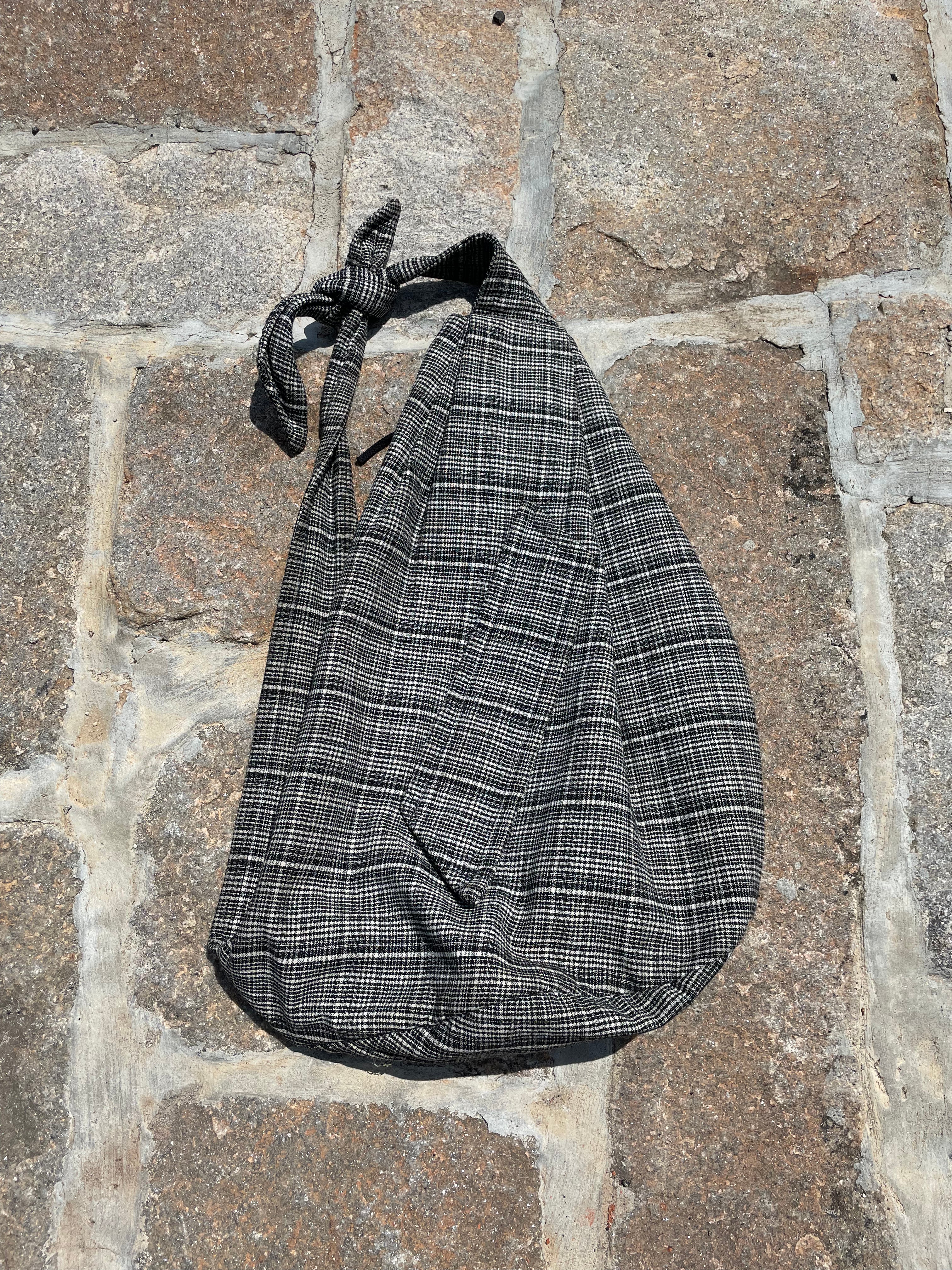 image of FW18 Raf Simons X EASTPAK Plaid Sling Bag