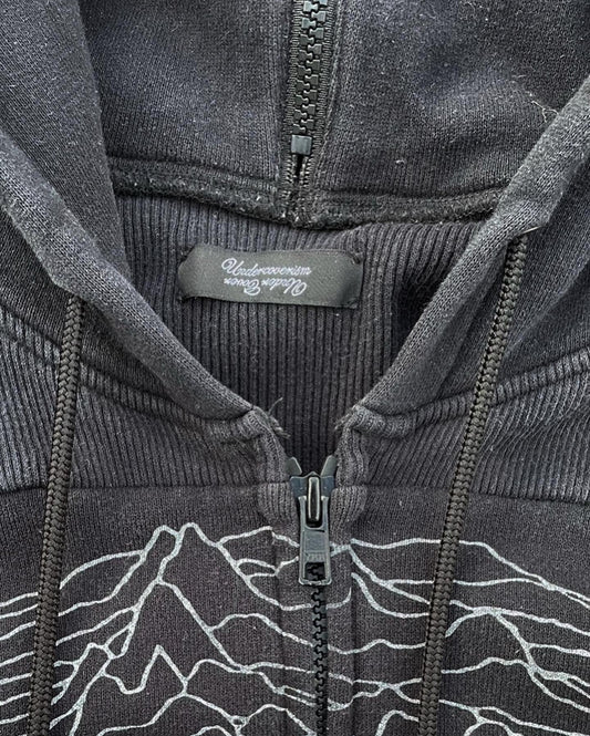 FW22 360* Snowstorm - Balenciaga Sample Polo Distressed Zip Up