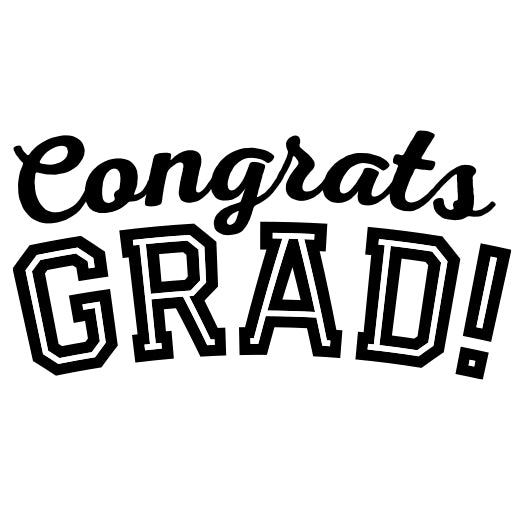 Congrats Grad | Print & Cut File – CraftSmithco