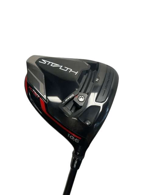 TaylorMade Stealth Plus 10.5* Driver, HZRDUS Red RDX 5.5 Regular Flex, Winn Grip