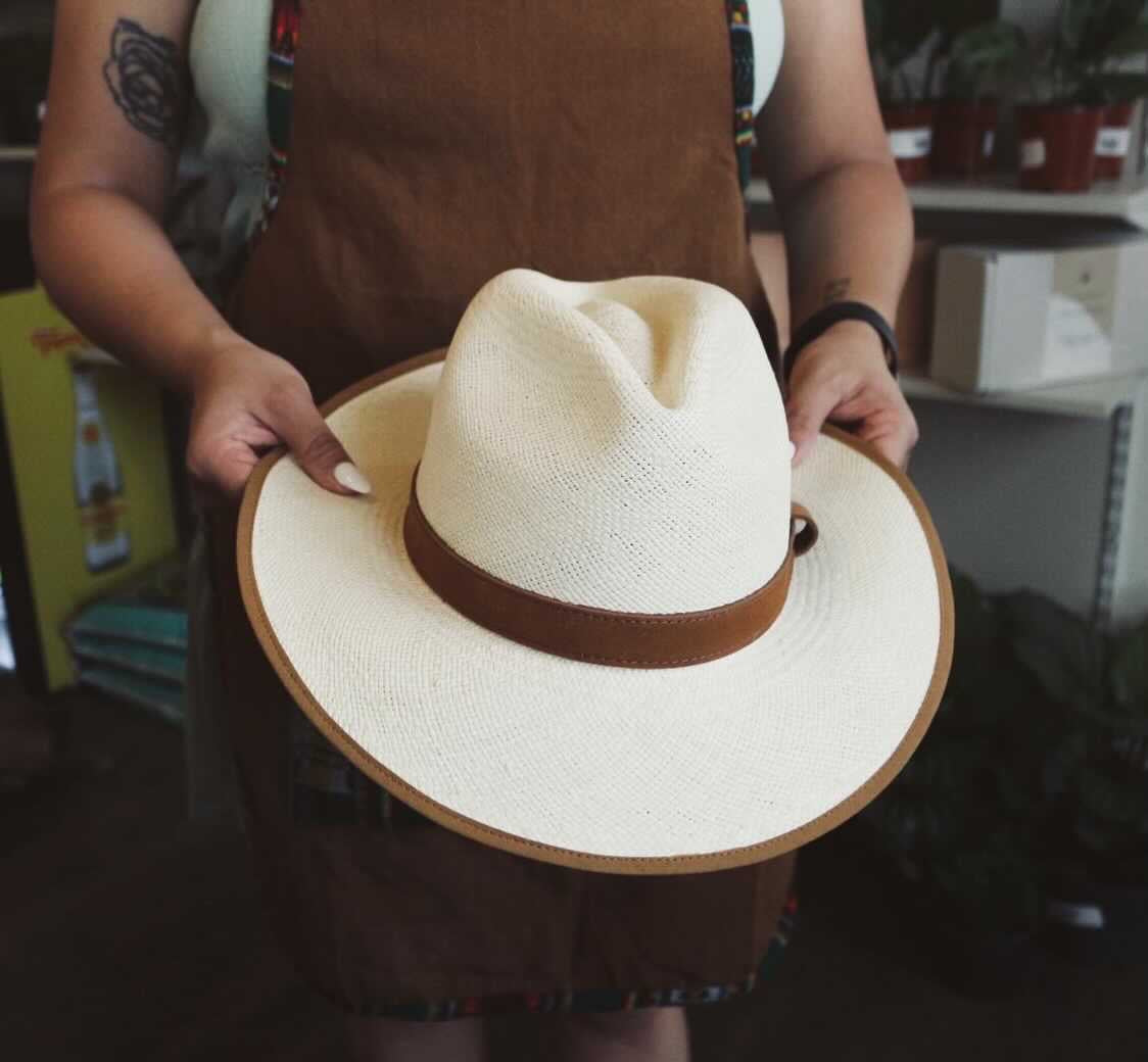 toquilla straw hat