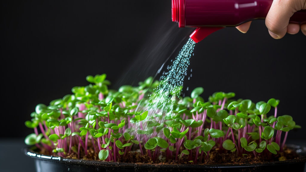 Caring for the Growing Microgreens