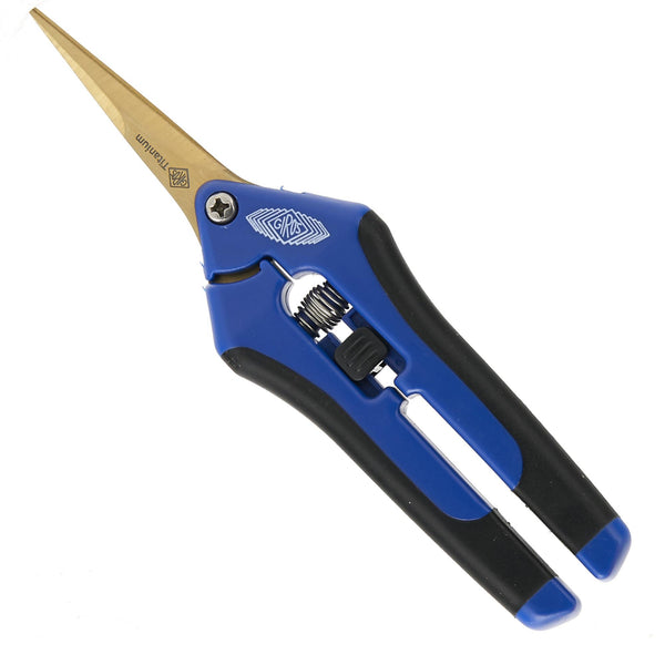 Giro's Blue Pruner Titanium Straight Blades