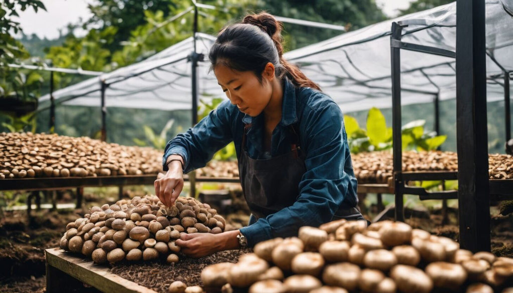 Preparing Your Shiitake Mushroom Substrate