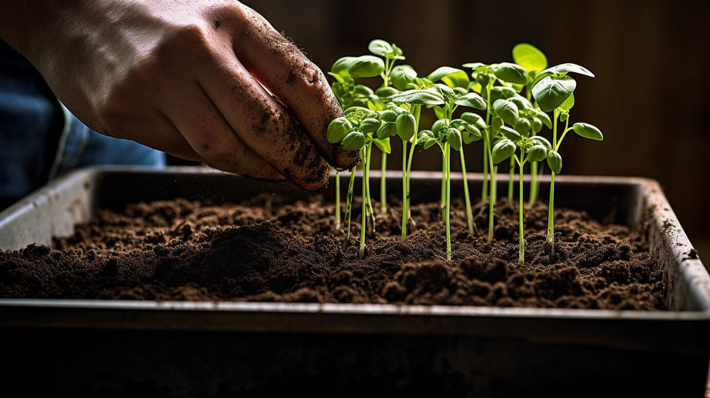 Step 2: Sowing the Borage Seeds