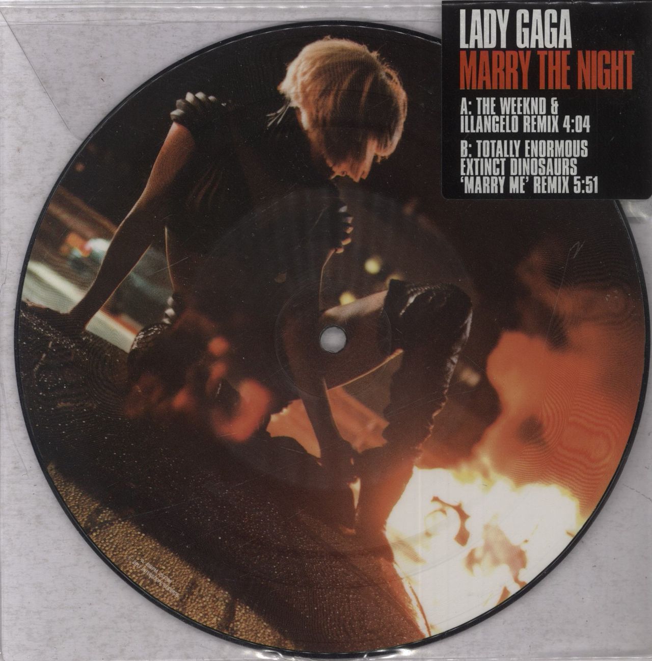 Lady Gaga Marry The Night - Sealed UK 7" picture disc - RareVinyl.com product image