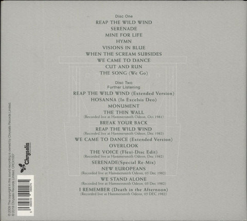 Ultravox Quartet UK 2 CD album set (Double CD) 5060516090075