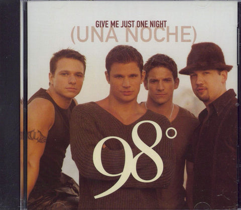 98 Degrees Give Me Just One Night (Una Noche) UK Promo CD single