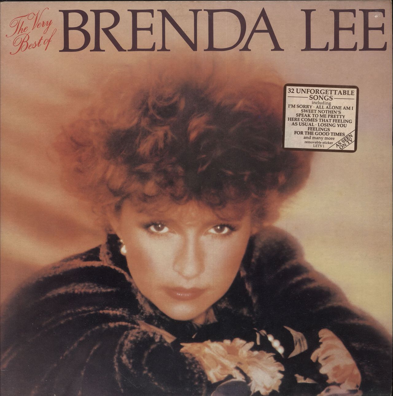 Brenda Lee The Very Best Of Brenda Lee UK 2-LP vinyl set — 