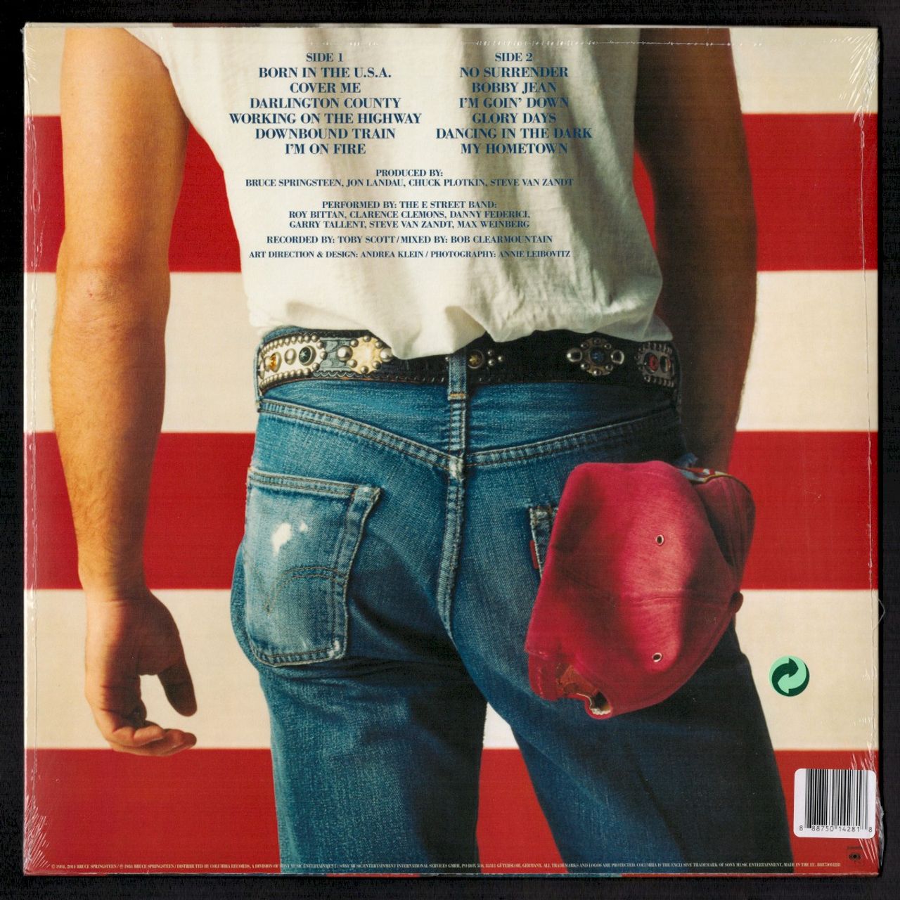 Smitsom sygdom Frastødende Installere Bruce Springsteen Born In The U.S.A. - Remastered 180 Gram - Sealed UK —  RareVinyl.com