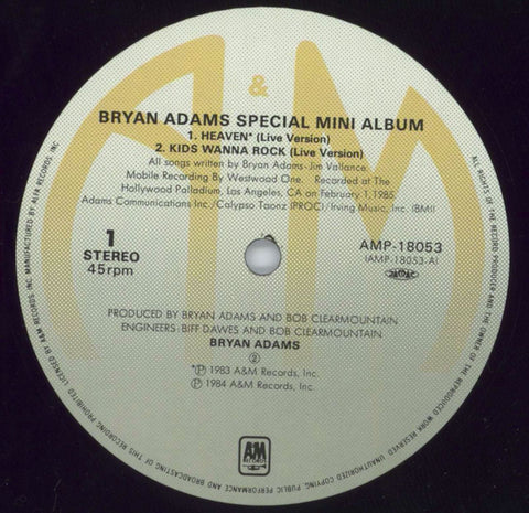 brian adams - RareVinyl.com