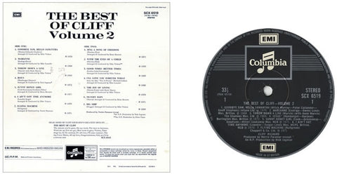 Cliff Richard The Best Of Cliff Vol. 2 UK Vinyl LP — RareVinyl.com