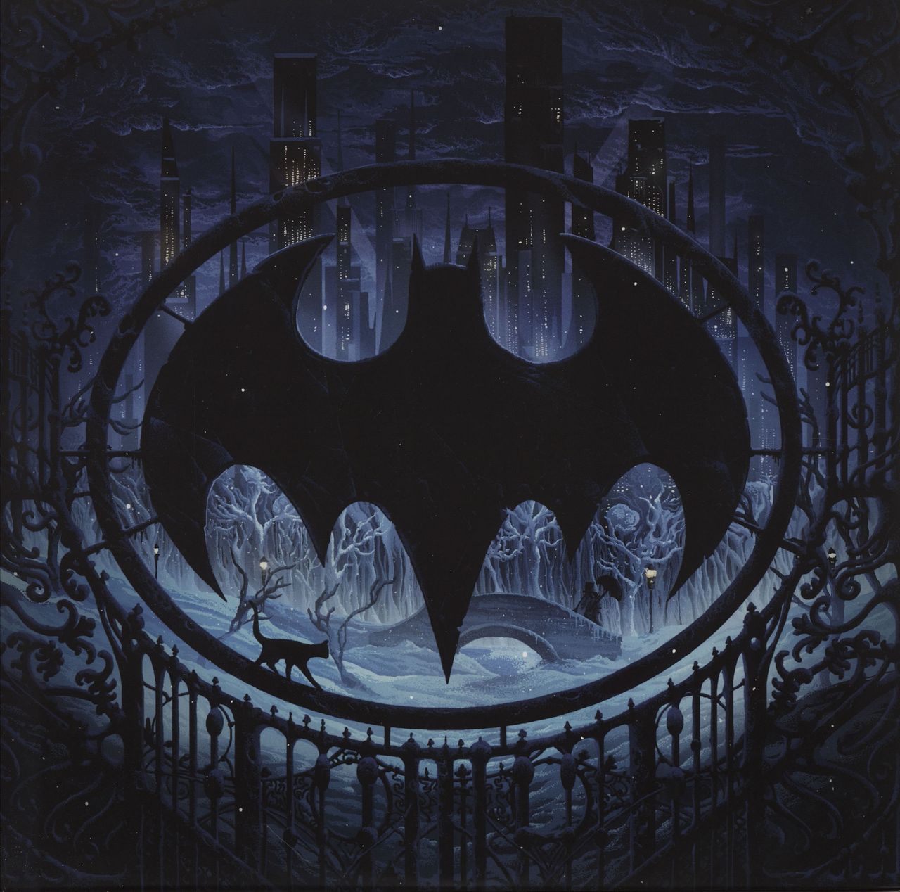 Danny Elfman Batman Returns US 2-LP vinyl set — 