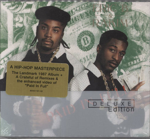 Eric B & Rakim Paid In Full - Deluxe Edition - Sealed US 2-CD