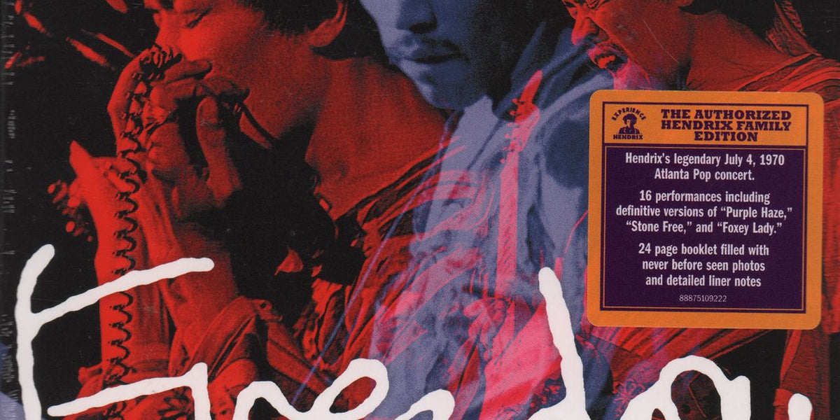 Jimi Hendrix Freedom: Atlanta Pop Festival - Sealed UK 2-CD album set —  
